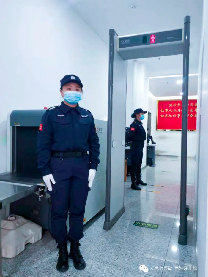 隊員們開始上崗執(zhí)勤